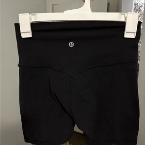 lululemon athletica Women's Black Bike Shorts